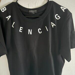 Unisex Tape Type T-shirt in Vintage-jersey Balenciaga